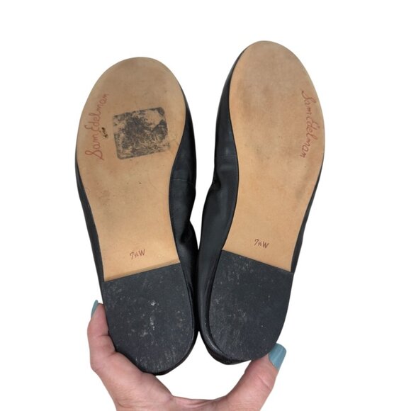Sam Edelman Black Flats - Picture 7 of 7